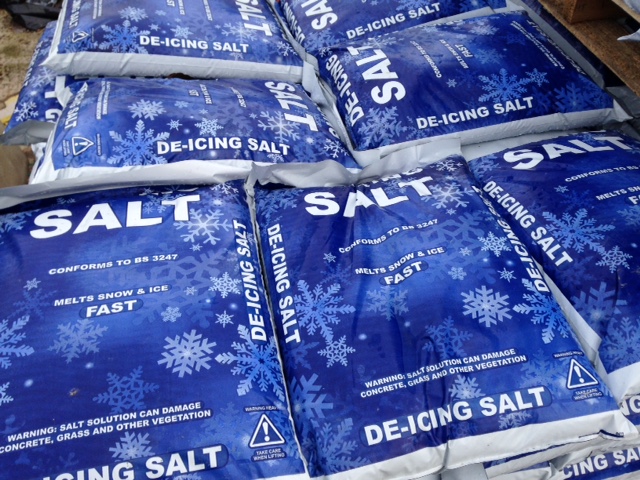Be Prepared Rock Salt De-icing Salt in Stock
